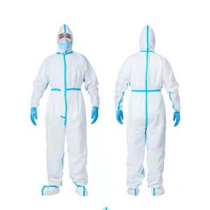 FDA ISO9001 Anti Penetration Disposable Surgical Gown For Personal Protection