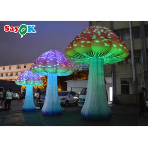 Wholesale Red Giant Inflatable Mushroom Model For Wonderland Party Event Decoration from china suppliers