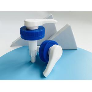 Smooth Ribber Aluminium Closure Left-right Lock Pump for Big Diameter Lotion
