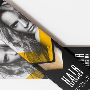 Foldable Custom Hair Extension Boxes , OEM Service Luxy Hair Packaging