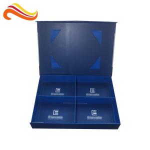 Customized folded Cardboard gift packagin Boxes With Hot Stamping Pattern