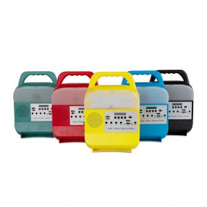 ISO 7500mah Solar Charger Emergency Light Solar Power Generation System