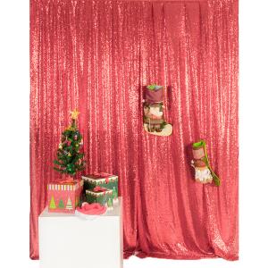 curtain fabric telas Factory Directly Sequin Fabric Sequin Curtain for Wedding