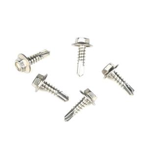 3/4" Cement Sheet Washer Hex Self Drilling Screws for Fiberboard Building