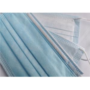 Blue Colour 3 Ply Disposable Protective Face Mask With Earloop