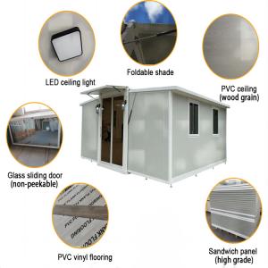 Foldable 20ft/40ft Modular Expandable 2 Bedroom Hotel Apartment Villa Container