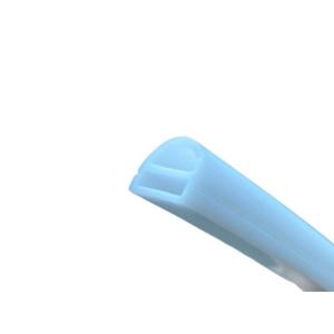 Transparent Sun Resistant D Shape Flexible Rubber Door Seal Silicone Profile for