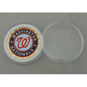 Soft Enamel Personalized Coins With Brass Material And Gold Plating