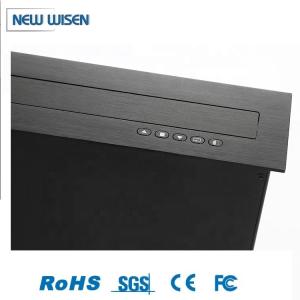 Ultrathin Electric LCD PC Monitor Lift 17.3inch Screen Conference System Pop Up