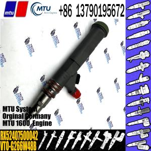 23526589 Common Rail Fuel Injector VTO-G363BD RX52407500042 For DDC MTU 4000