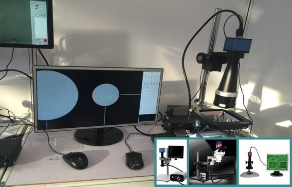 Quality Intelligent Build In CPU HD Microscope Camera Auto Inspect Contrast And Analysis for sale