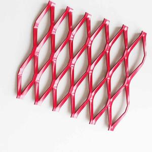 A6063 Anode Anodizing Expanded Aluminum Mesh For Curtain Wall