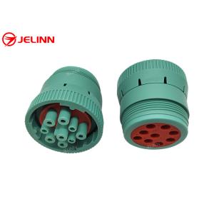 Green Type 2 Deutsch 9 Pin J1939 Female Connector with 9 PCS of Terminals