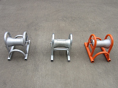 Wire Rope Straight Type Underground Cable Tools Cable Roller For Underground Cable Pulling