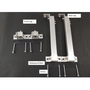 Silver Solar Panel Angle Brackets Ss304 PV Solar Mounting Brackets