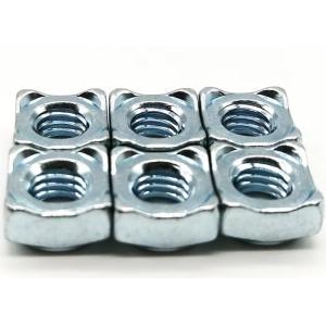M16 M18 Weld Nut Carbon Steel Grade 4.8 ASTM A194 Weld Hexagon Nut White Zinc