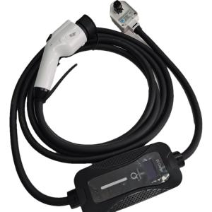 GBT mode2 charger 7kw single phase adjustable current portable ev charger for