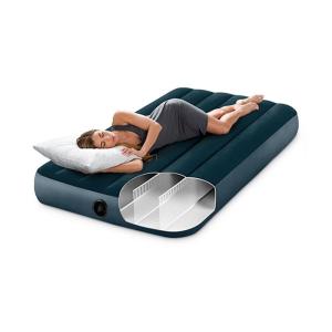 Inflatable 5 In 1 Low Air Mattress Dark Color Customized Logo 13 . 6 Gross