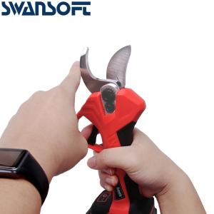 SWANSOFT 35MM Electric Pruning Shears With Finger Protection progressive Cutting