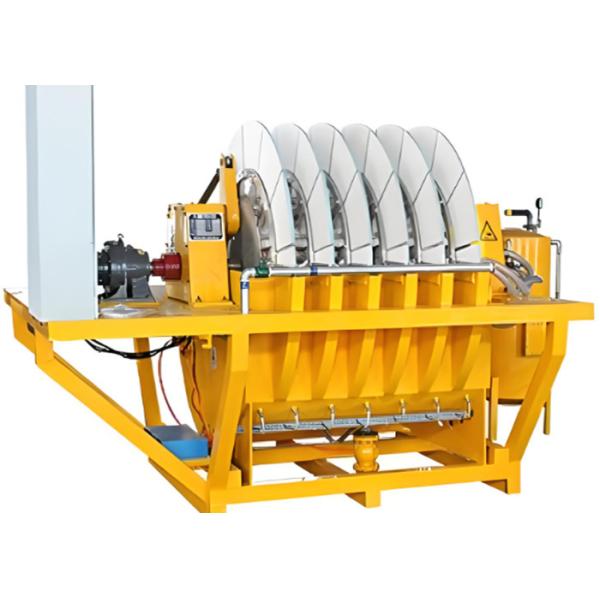 Vertical Rotary Disc Filter Polypropylene Sludge Disk Filter Wastewater