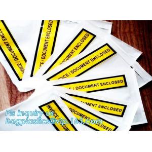 Wholesale packing list envelope for courier bags, Custom Printed White Kraft Paper Envelope, opaque packing list envelopes, bageas from china suppliers