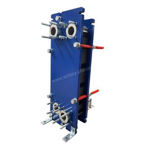 Flanged Or Threaded Connection Fusion Bonded Plate Heat Exchanger With EPDM