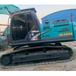 Engine model Hino Hino J05E Second-hand Kobelco Excavator Green Sk200 Excavator