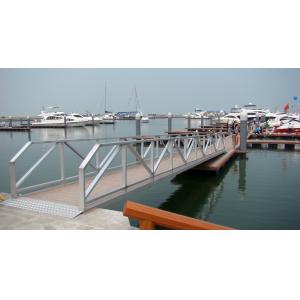Aluminum Alloy 6061 T6 Floating Dock Platform Long Lasting Aluminum Dock Gangway