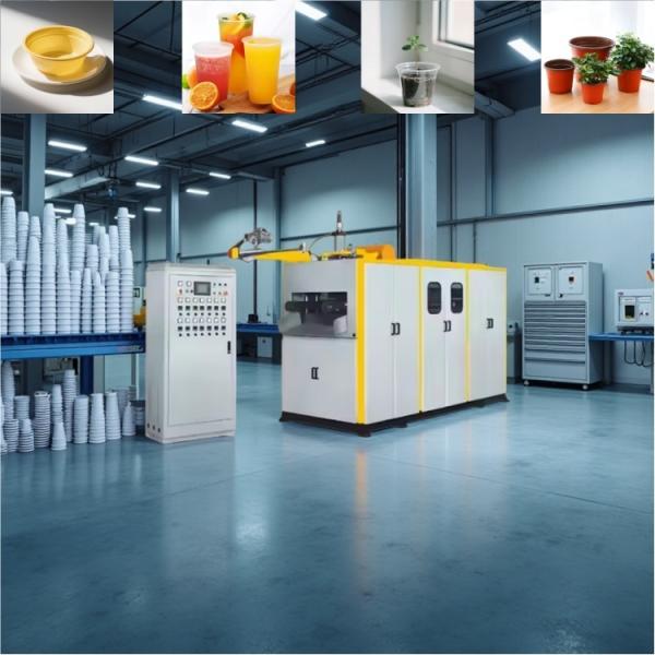 Low Price High Quality plastic cup thermoforming machine