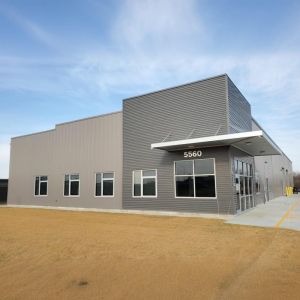 Fire-Retardant High-Span Steel Warehouse Buildings No Permanent Foundation