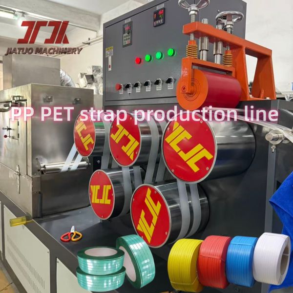 5-19mm PP Strap Making Machine Make Pp Box Strapping Roll Good Straightness