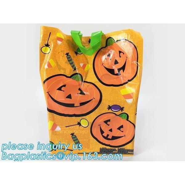 Quality Bio Eco Custom printed HDPE plastic Eco-friendly carrier shopping bag /soft loop handle bag with printing for shopping for sale