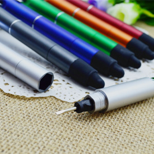 China 2015 New and hot selling ball pen with advertisment function led light ballpen,Freshingpen on sale