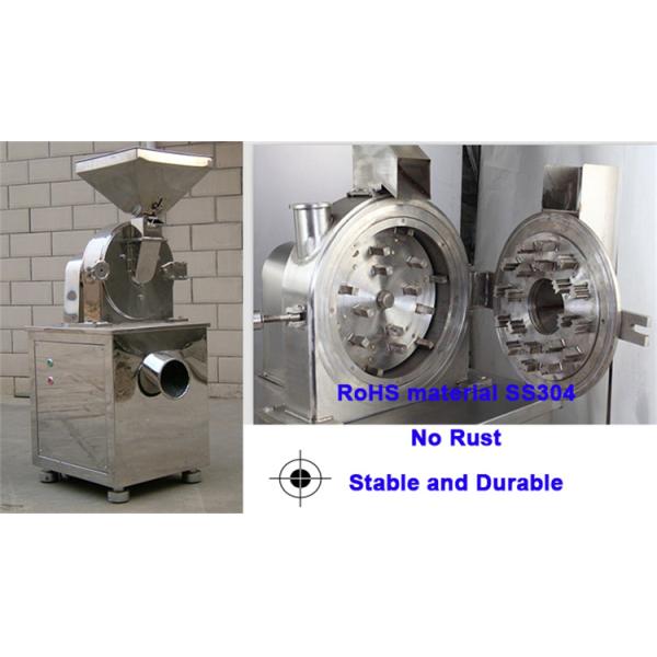 2900 Round/Min Pharma Chilli Grinding Flour Mill Machine
