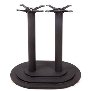 Custom Metal Dining Room Table Legs Powder Coated Table Base For Outdoor Table