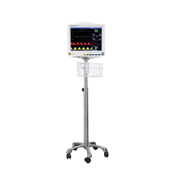 Quality 12.1 Inch Multi Parameter Patient Monitor with Arrhythmia Analysis ST Calculation and Pace Analysis for ICU Use for sale