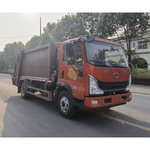 Garbage Collection Sanitation Refuse Vehicle with Hydraulic Compression Truck