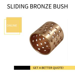 4550 CuSn8P Slide Bearing Bushing
