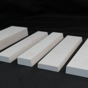 China White Alumina Ceramic Tiles with 1500°C Temperature Resistance and 2000 MPa Compressive Strength for Industrial Applications on sale