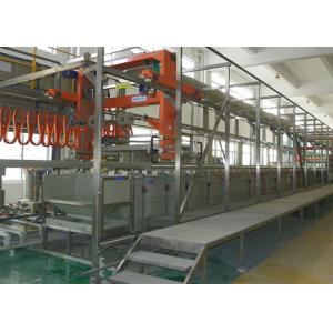 Fully Automatic Plc Electroplating Plant Equipment , Silver Plating Machine