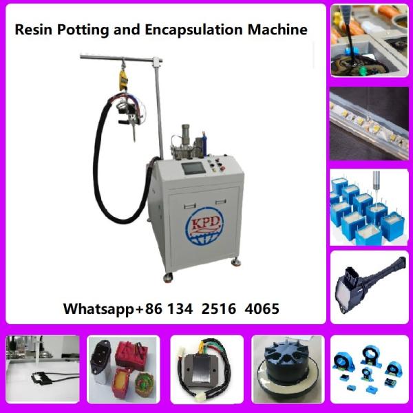 Fully automatic polyurethane resin glue dispensing robot two components glue