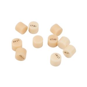 10mm Ceramic Translucent Zirconia Blocks 10 PCS IPS Emax Ingots