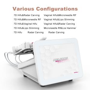 YW0001 5 In 1 Face Antiaging Machine 7d Hifu Beauty Machine Rf Hifu Microneedlin
