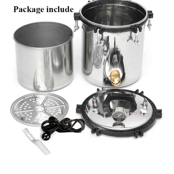 Powerful Sterilization Machine Automatic Vertical Pressure Steam Sterilizer Autoclave