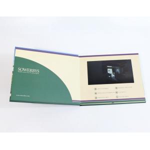 7 inch 8 GB Video Booklet For Gift / Fair Display , ON / OFF Button Switch