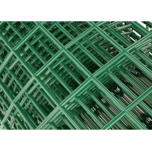 Green 25m Pvc Coated Wire Mesh Rolls Hardware Cloth With Straight Edge For