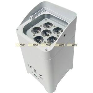 RGBWA Wireless LED Par Lights 6pcsx18W Battery Powered For Wedding Light Effect