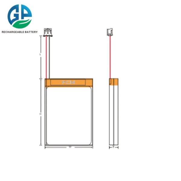 852940 Lithium Polymer Battery Pack 950mah 3.7v