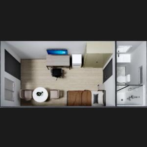 Readymade Single Bedroom Container House Custom Modern Tiny Container Homes