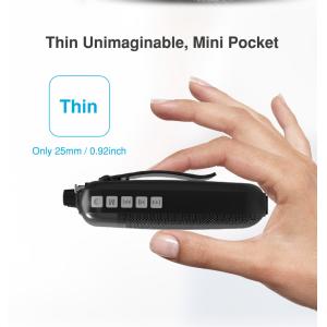 Ultralight Light Mini Portable Voice Amplifier LED Display Rechargeable